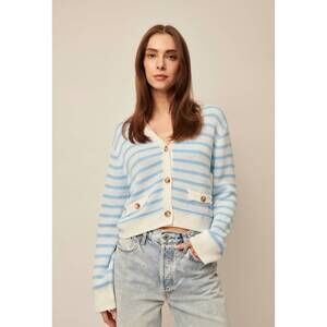 NEW LINE gracie striped sweater in blue